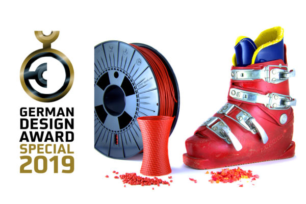 Special Mention for CREAMELT® TPU-R at the German Design Award 2019